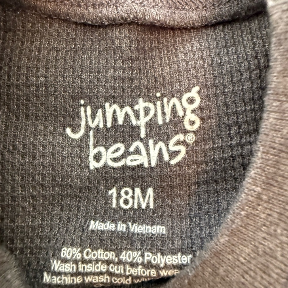 Jumping Beans Long Sleeve Tees - Blue, Green, Red, Gray - Picture 3 of 16